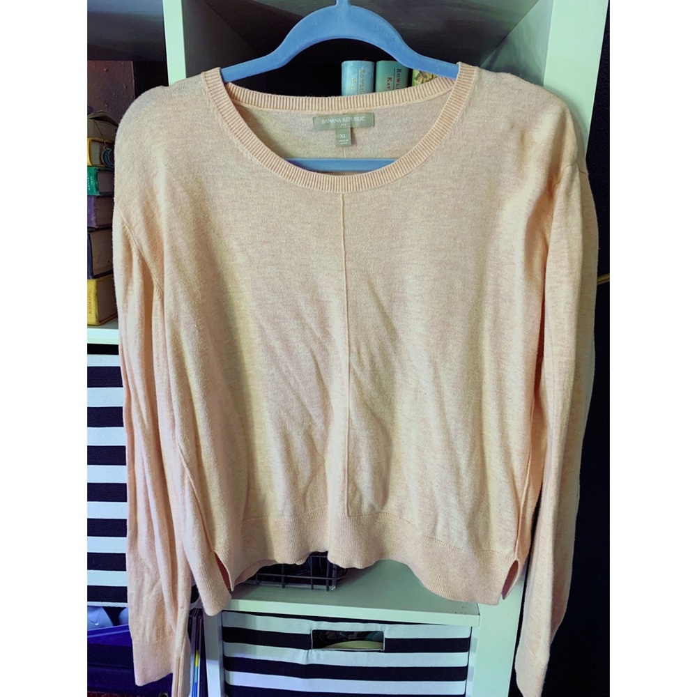 Peachy Banana Republic Cropped Sweater